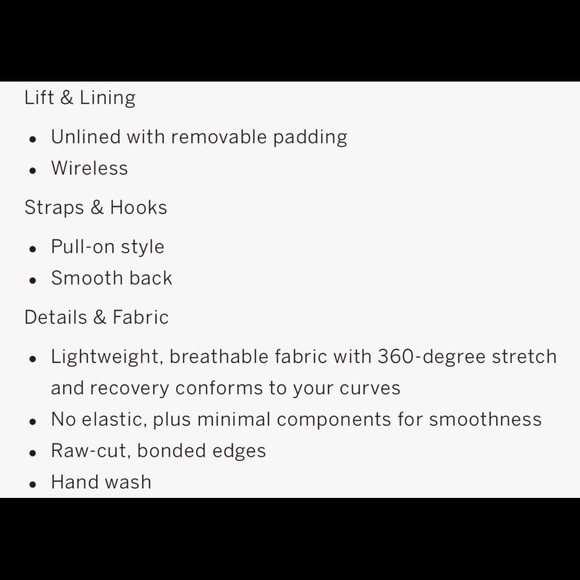 NIB VICTORIA’S SECRET UNLINED LIGHT WEIGHT BRA WITH REMOVABLE PADS - Picture 6 of 6